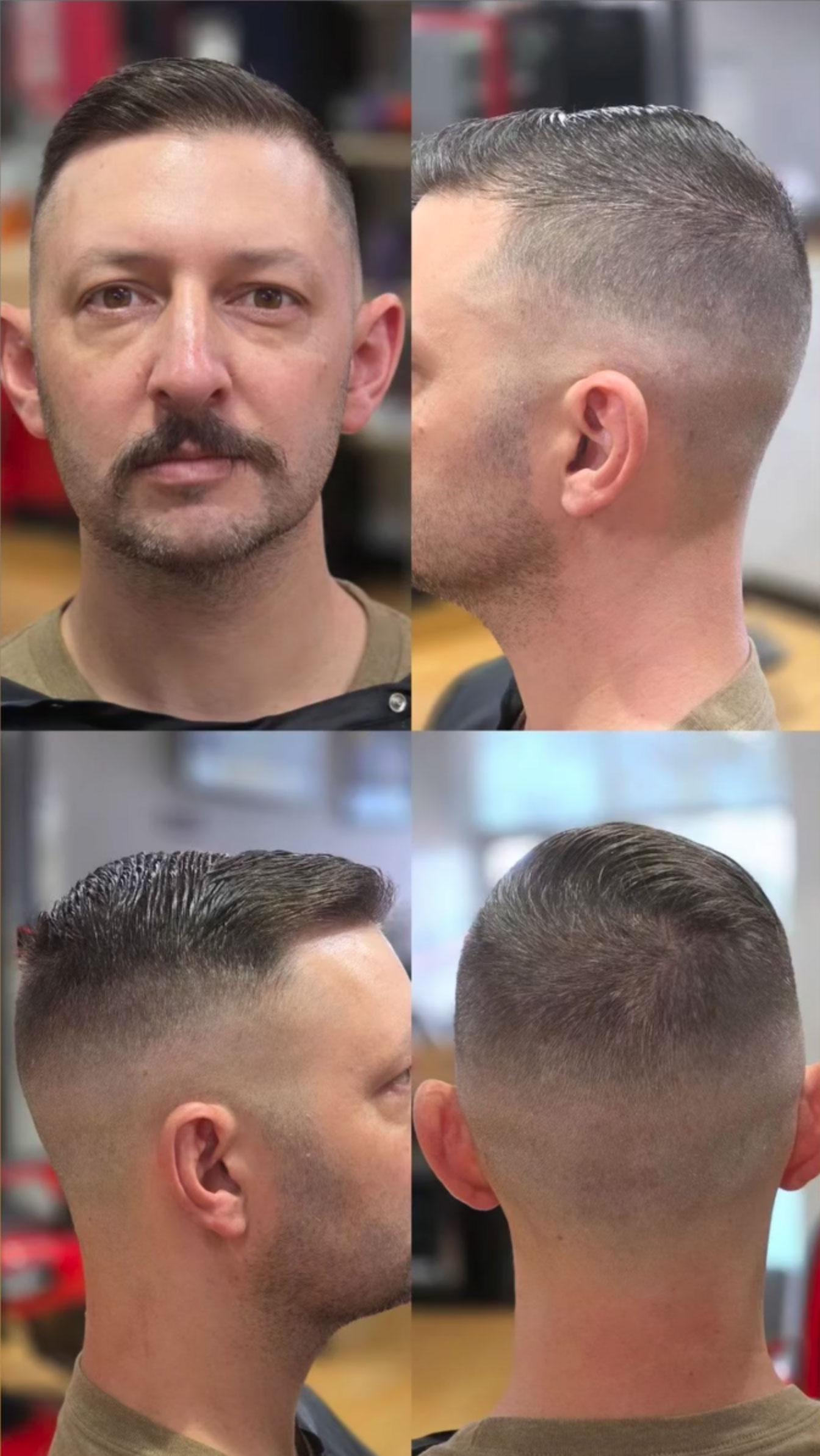 Customer haircut showcase 2